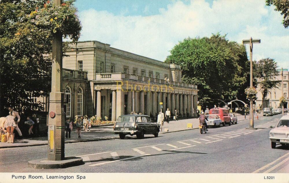 Pump Room, Leamington Spa, Warks.1970s Colour Photo Postcard