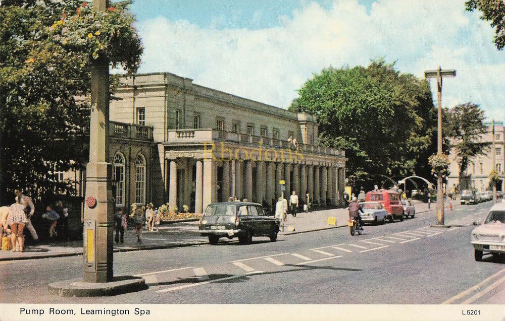 Warwickshire Postcard-The Pump Room, Leamington Spa, Warks-Colour Photo View