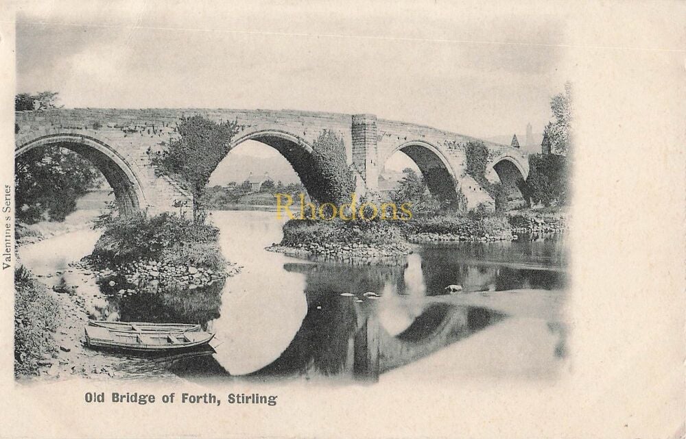 Scotland Postcard-Old Bridge of Perth, Stirling-Early 1900s UDB