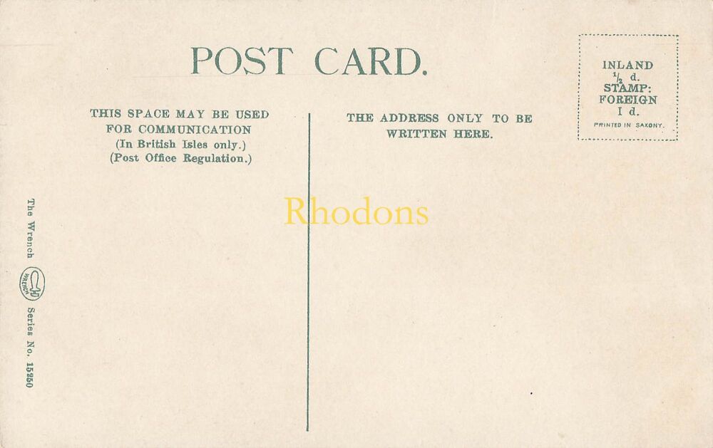 Wales Postcards-Beddgelert Church-Early 1900s View