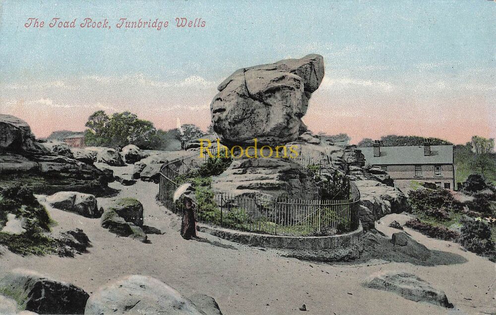 Kent Postcard-The Toad Rock, Tunbridge Wells-Early 1900s Valentines Series