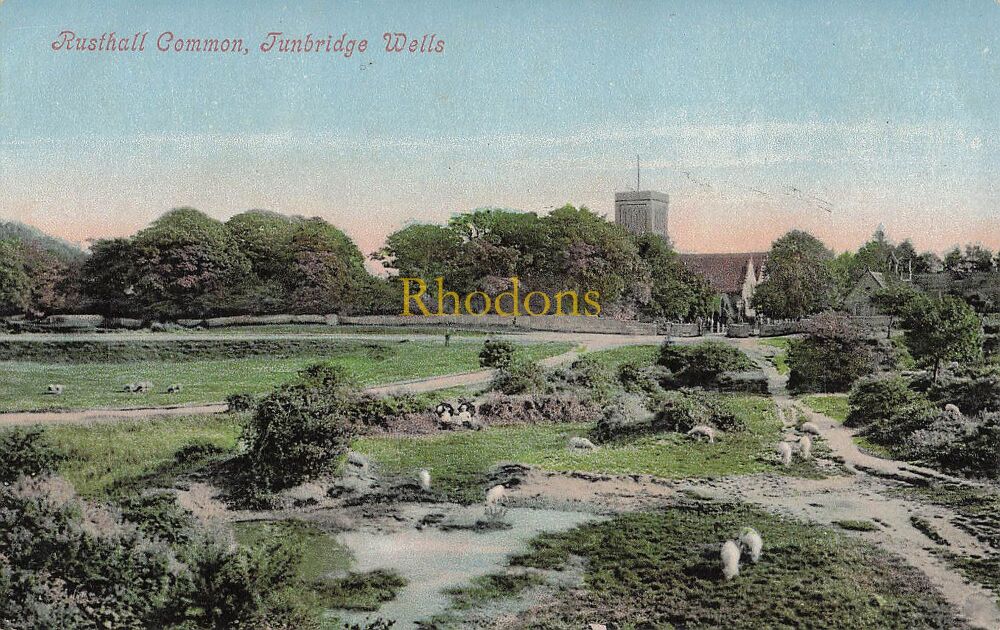 Kent Postcard-Rusthall Common, Tunbridge Wells-Early 1900s Valentines Series