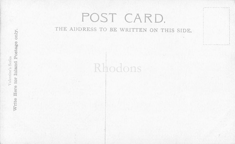 Devon Postcard-Ansteys Cove, Near Torquay-Vintage Valentines Series