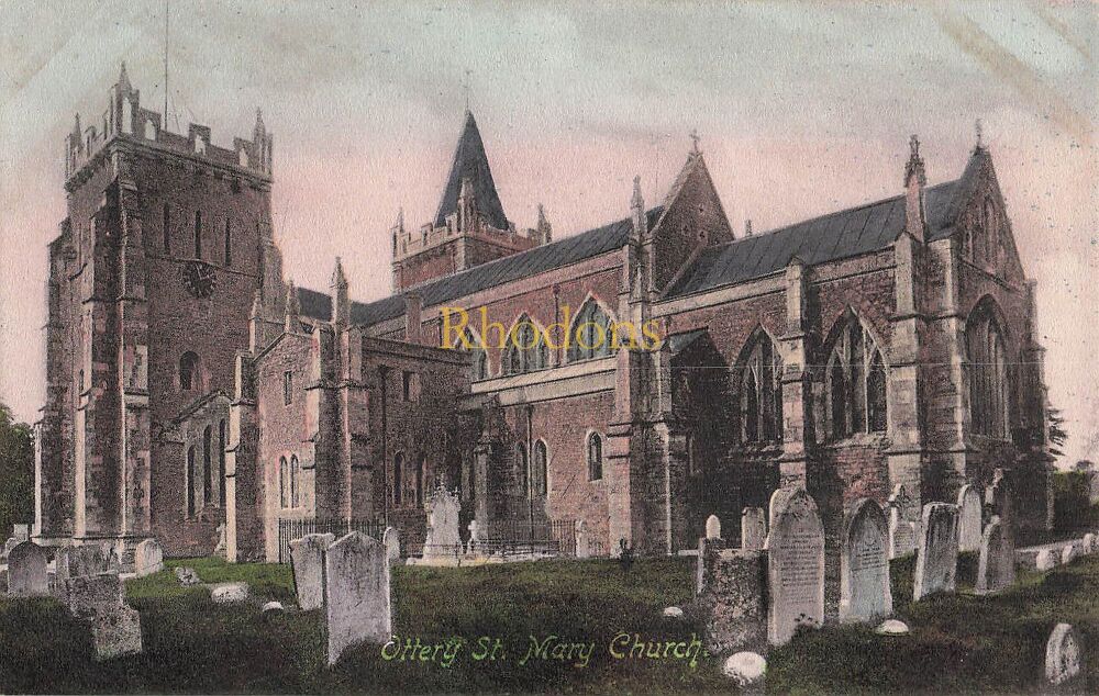 Devon Postcard-Ottert St Mary Church-Early 1900s Friths Series