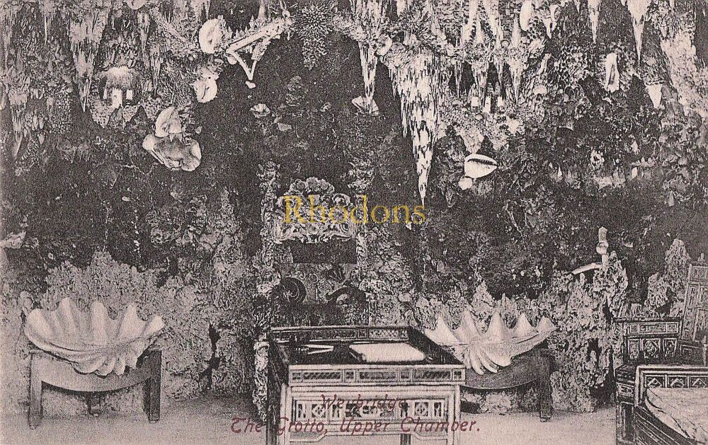 Surrey Postcard-Weybridge, The Grotto, Upper Chamber-Early 1900s-Local Publisher