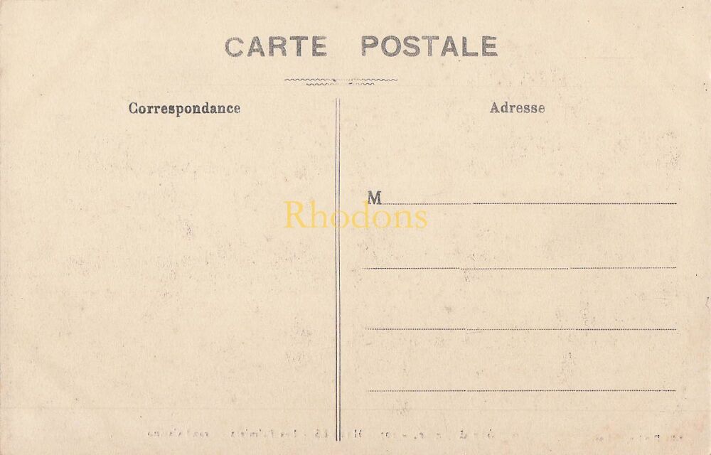 France Postcard-Hyeres-Les Palmiers, Grand Casino-Early 1900s Cote d'Azure