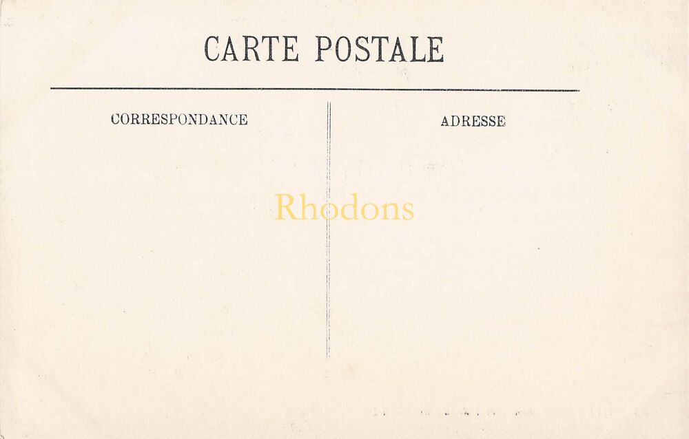 France Postcard-Hyeres-Rond Point de la Gare-Early 1900s Photo View