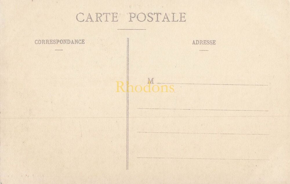 France Postcard-Hyeres-Cote d'Azur-Early 1900s View From The Casino