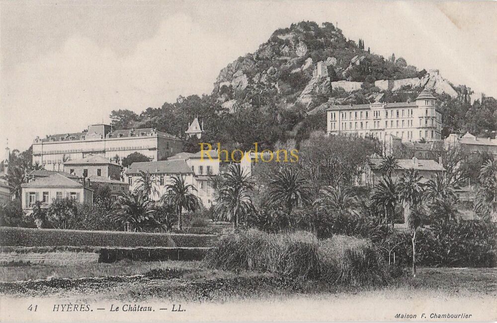 France Postcard-Hyeres-The Casino-Early 1900s View-Maison F Chambourier