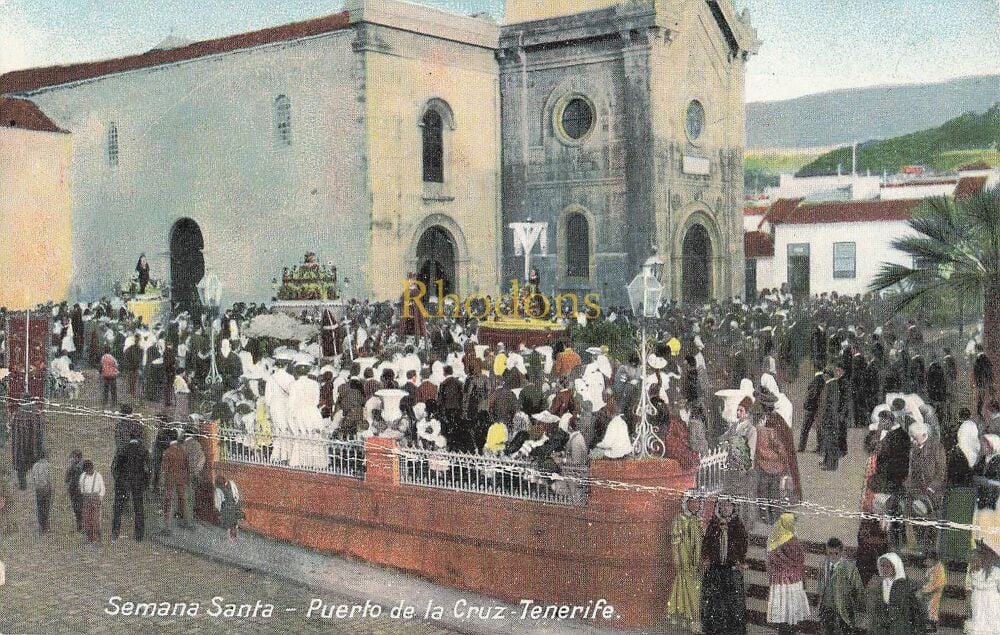 Spain, Canary Islands Postcard-Semana Santa-Puerto de la Cruz, Tenerife-Ear