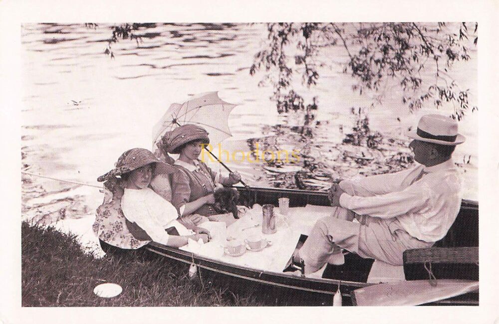 Ascot Sunday, 1912-Social History-From The Nostalgia Postcard Collectors Club Set #33