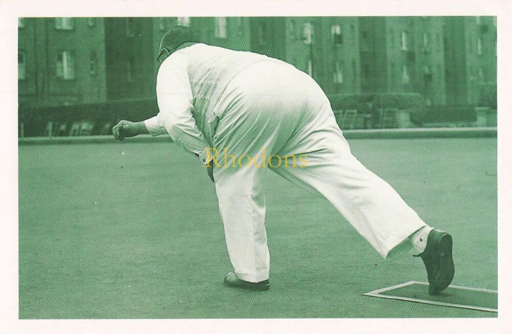 Social History-Bowls, 1948-From The Nostalgia Postcard Collectors Club 1992 Set #52