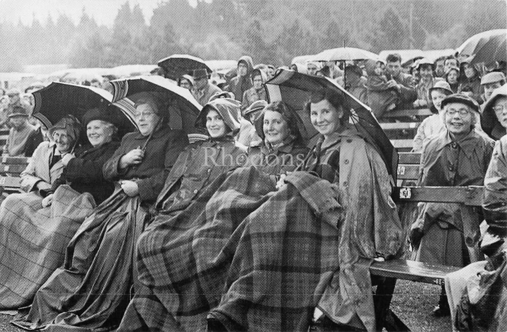 Social History-The Braemar Gathering, 1954-From The Nostalgia Postcard Collectors Club 1990 Set #24