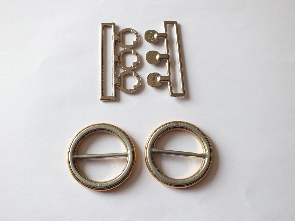 Dress, Belt Buckles-Lot of 3