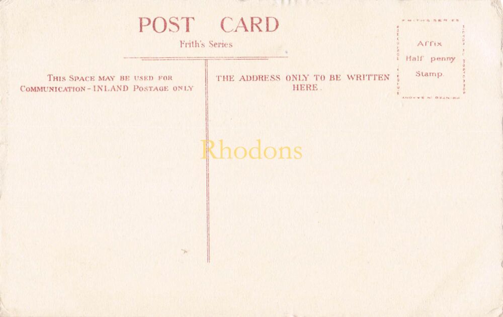 Surrey Postcard-Waverley Abbey Crypt, Farnham-Early 1900s Friths View