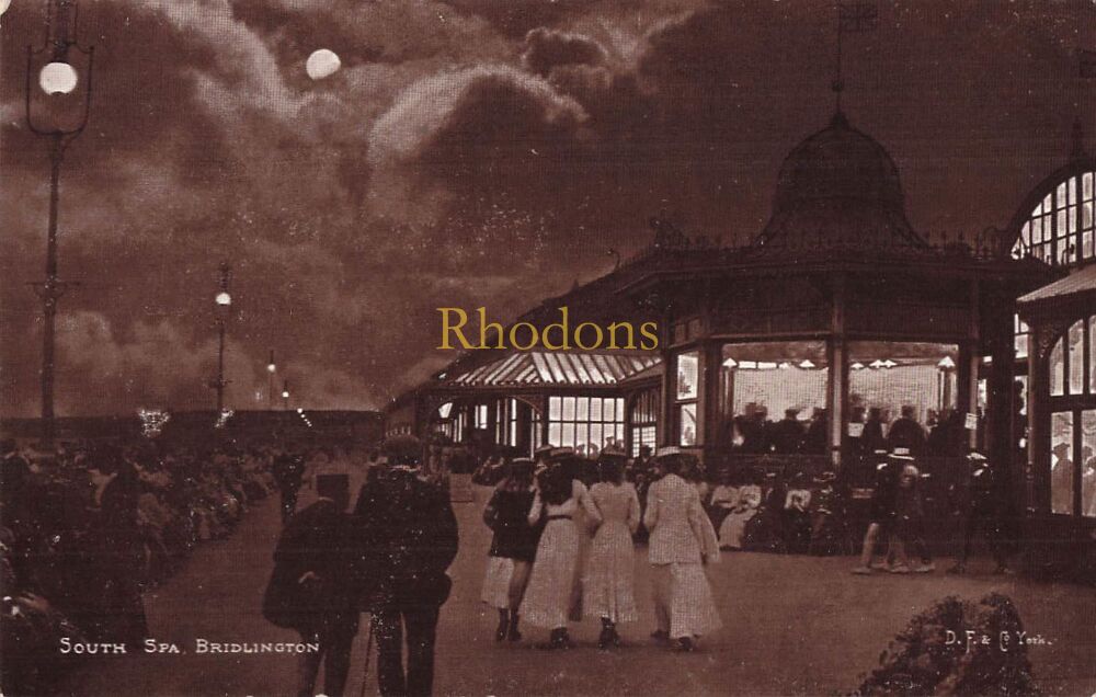 Yorkshire Postcard-South Spa, Bridlington, East Yorks-Pre 1914 View-Delittle, Fenwick, York