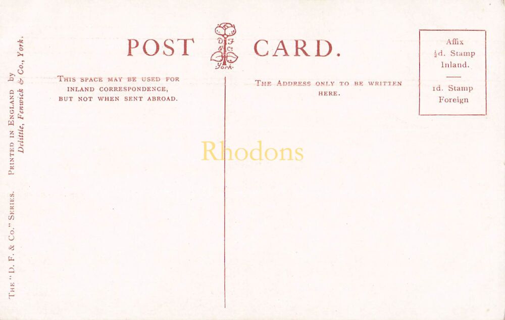 Yorkshire Postcard-South Spa, Bridlington, East Yorks-Pre 1914 View-Delittle, Fenwick, York