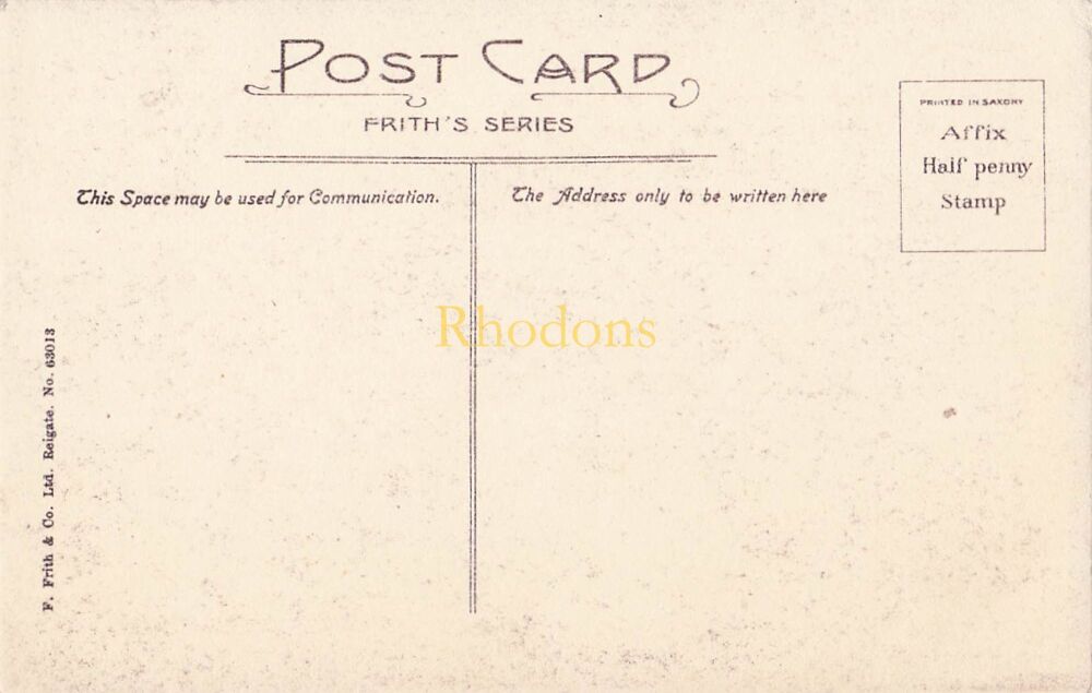 Hampshire Postcard-Odiham Church, Hants-The Font-Early 1900s Friths Series