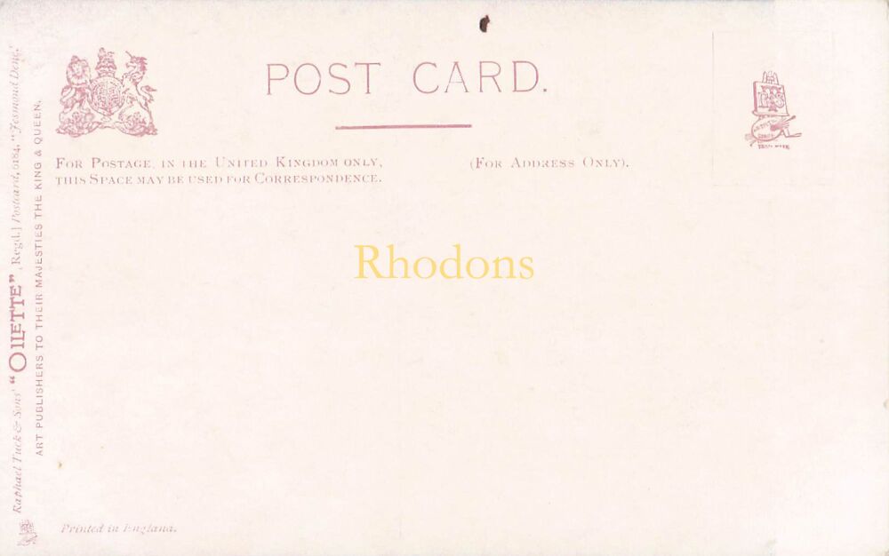Newcastle Postcard-Jesmond Dene, Newcastle on Tyne-Early 1900s Tucks Oilette No 6184