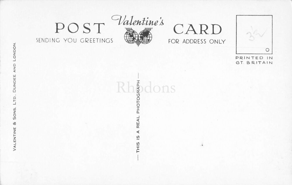Northumberland Postcard-Berwick on Tweed-The Royal Border Bridge-Valentines RPPC