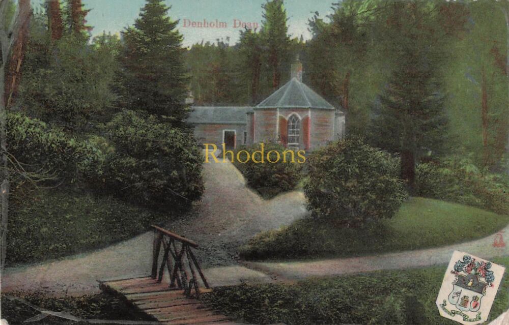 Scotland Postcard-Denholm Dean, Scottish Borders-Early 1900s Milton Glazette Series
