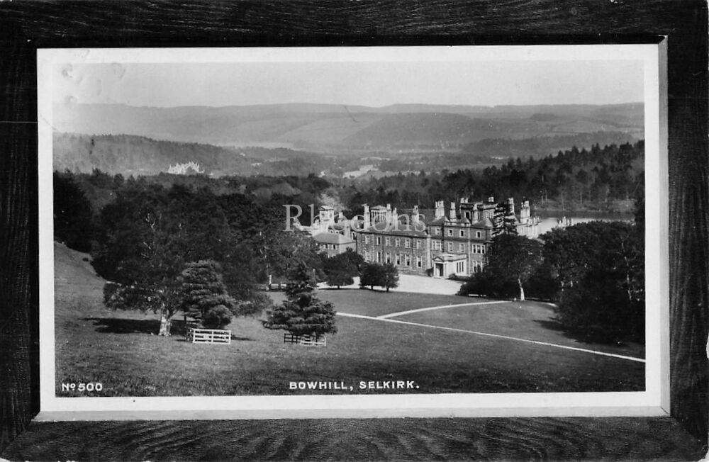 Scotland Postcard-Bowhills, Selkirk, Scottish Borders-Local Publisher-Early 1900s Postmark