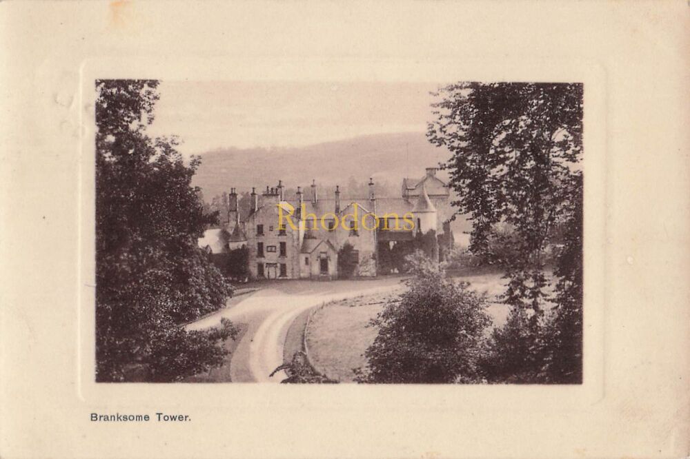Scotland Postcard-Branksome Tower / Branxholme Tower, Near Hawick-W R & S Reliable Series Circa 1909