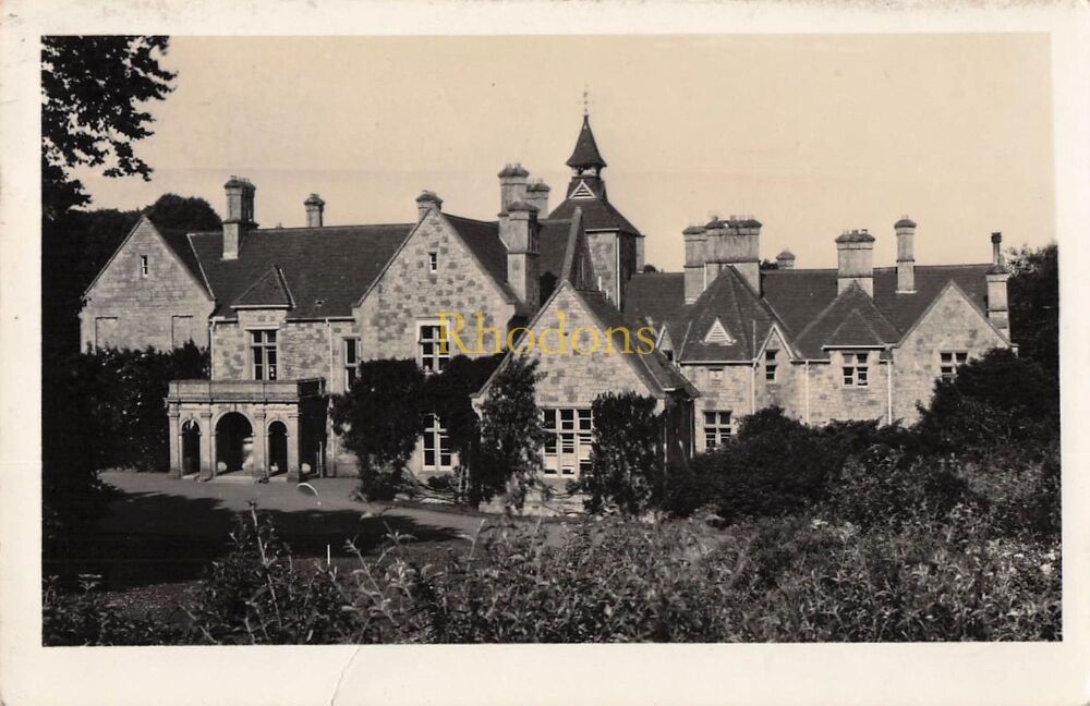 Isle of Wight Postcard-Unknown Location Country House IOW-1930s RPPC, Percy Gay Shanklin