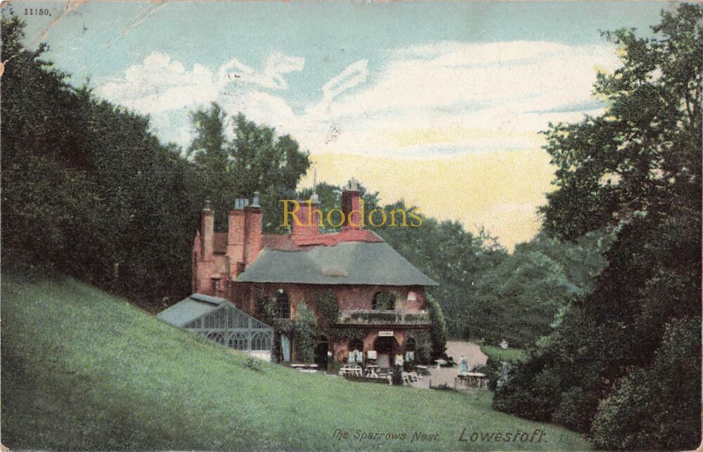 Suffolk Postcard-The Sparrows Nest, Lowestoft-Early 1900s Wrench Series PC No 11150