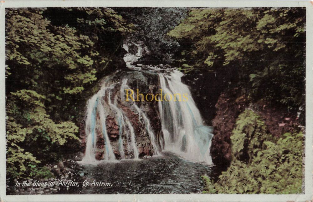 Northern Ireland Postcard-In The Glens of Antrim, Co Antrim-1940s Colour Photo PC