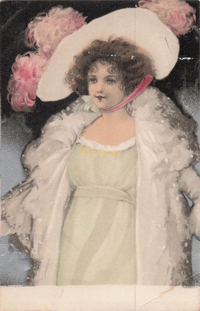 Genealogy Postcard-Family History-Miss Dolly TAYLOR, Queens Road, Chelmsford Essex, 1910 | W & K London PC