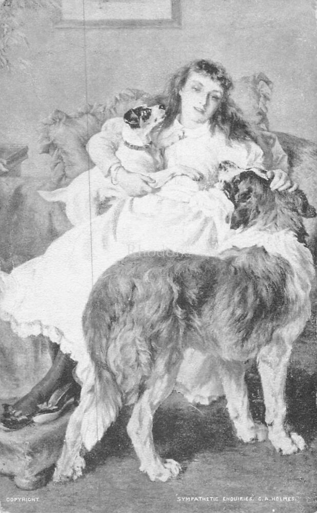 Genealogy Postcard-Mr H J TAYLOR, Burnham Market, Norfolk, 1906 | Artistic Photographic Co London Art PC