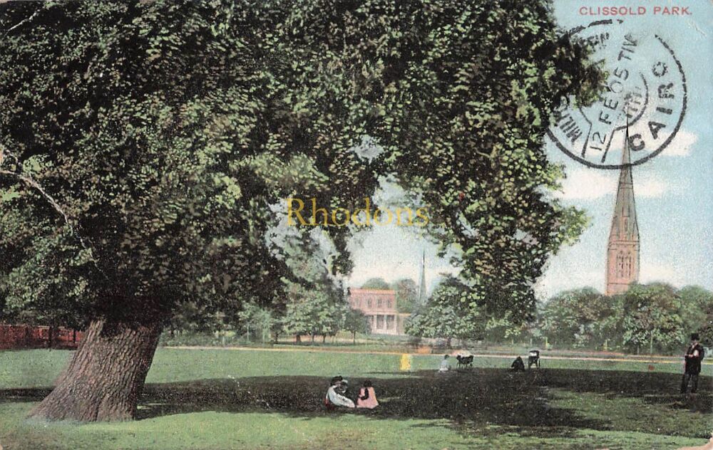 Genealogy Postcard-Corporal A NORTHEAST, M M Police, Main Barracks, Abbassia, Egypt 1905 | Clissold Park, Early 1900s Charles Martin PC