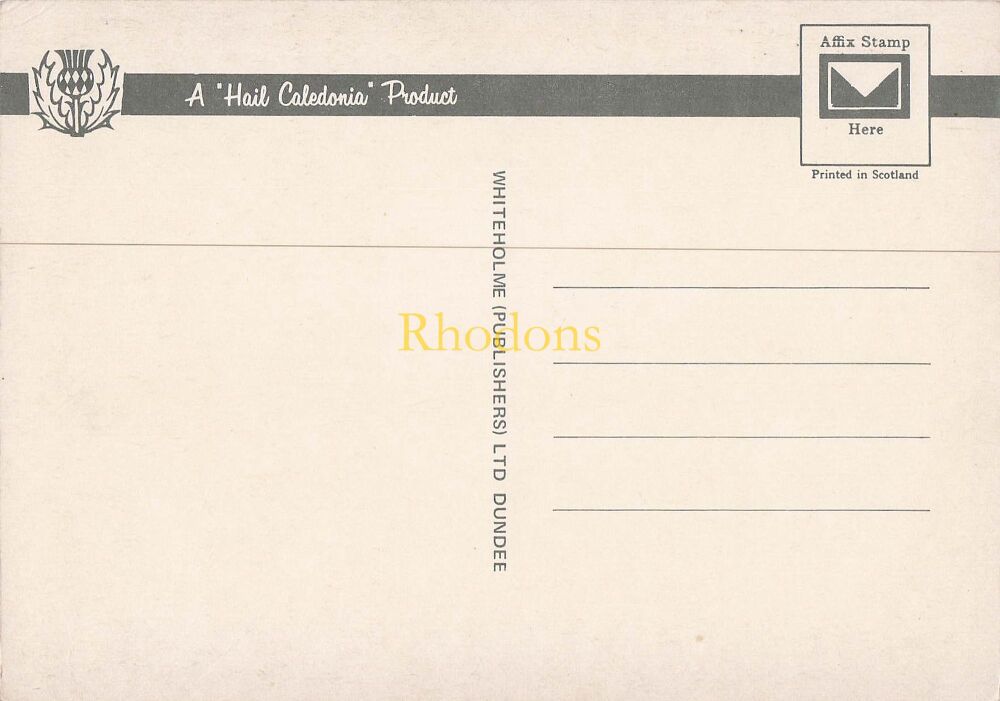 Scotland Postcard- Isle of Skye-Uig Bay and Ferry-Circa 1980s Whiteholme of Dundee PC