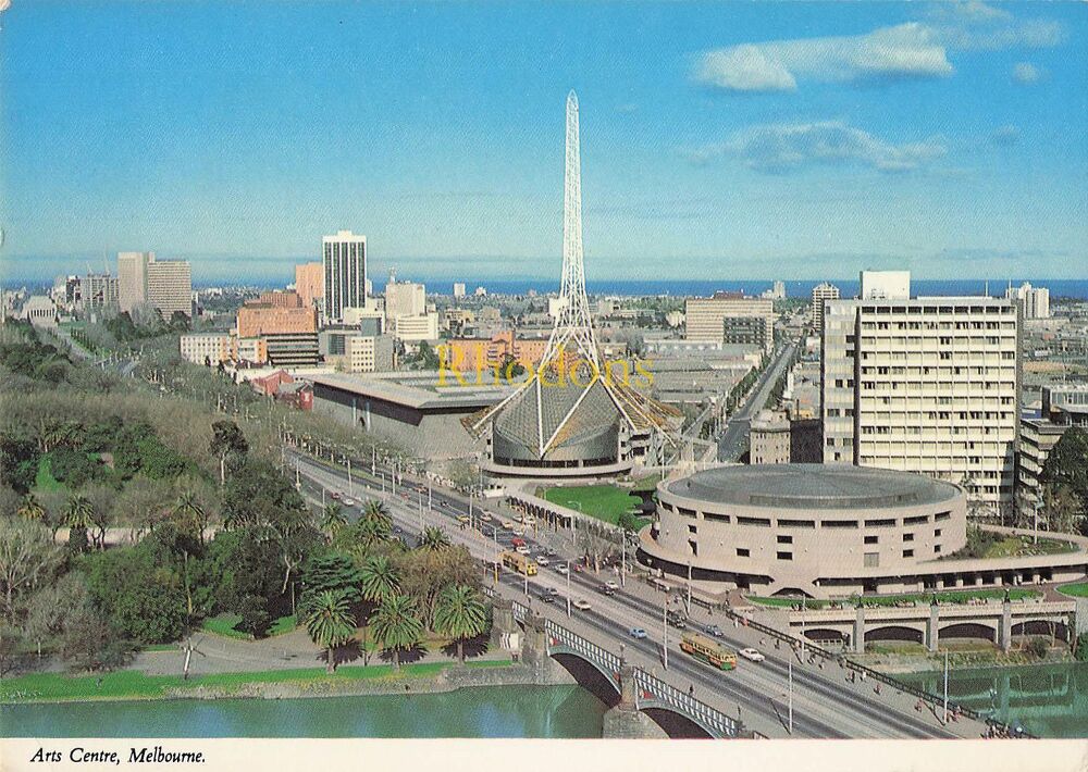 Australia Postcard-Arts Cente, Melbourne-1980s Colour Photo PC