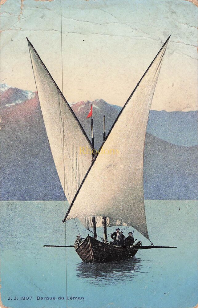 Genealogy Postcard-Miss Ruby ROBERTS, Faraday Road, Wimbledon, December 1909