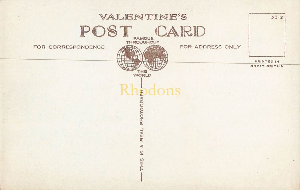 Scotland Postcard-Slioch & Loch Maree, Highlands-Valentines Real Photo PC