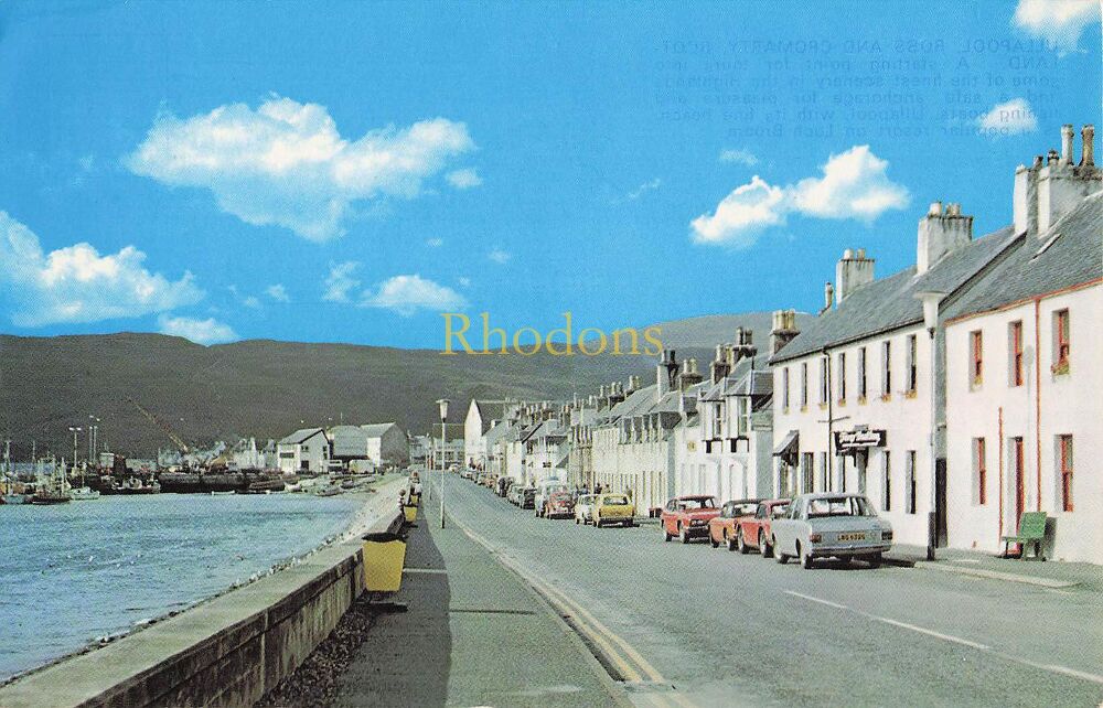 Scotland Postcard-Ullapool, Ross and Cromaty, Scotland-Circa 1970s N P O Belfast PC