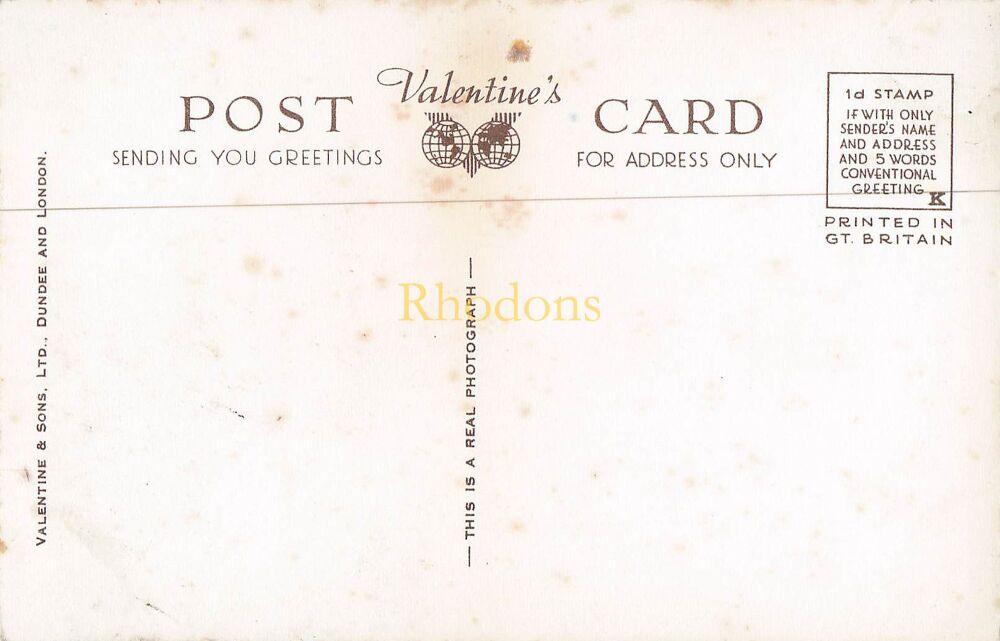 Wales Postcard-Bwlch Oerddrws Pass Near Dolgelley, Snowdonia-Circa 1930s Valentines RPPC