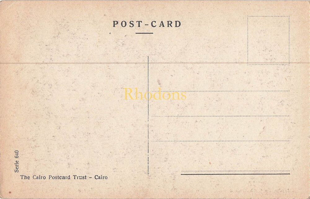 Palestine Postcard-Jerusalem, The Garden of Gethsemane-Early 2oth Century, Pre 1948 PC