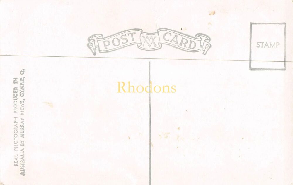 Australia Postcard-Vision Falls-Between Lake Eacham and Yungaburra, Queensland-Early 1900s RPPC by Murray Views, Gympie