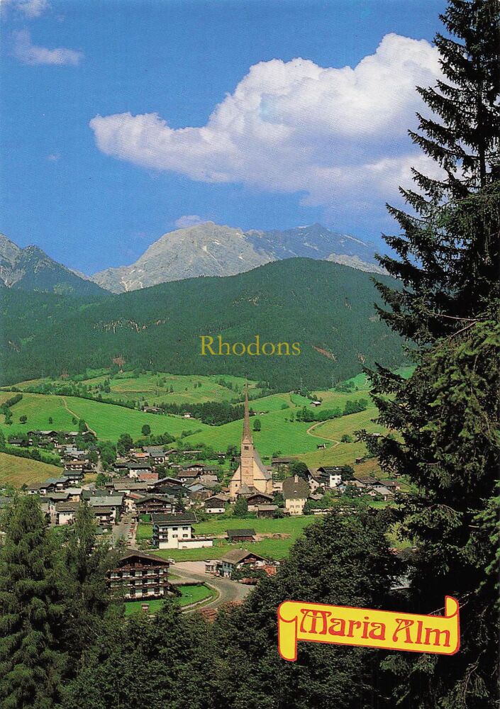 Austria Postcards-Maria Alm am Steinenen Meer, Austria-Circa 1990s Colour Photo PC