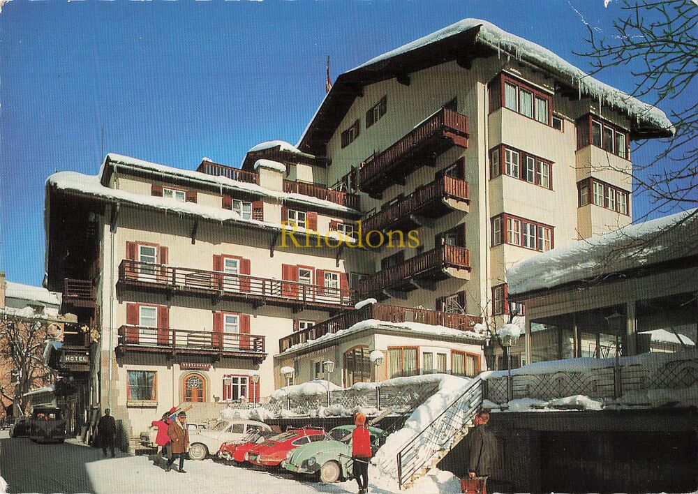 Austria Postcard-Kitzbuhel, Tirol-Hotel Weisses Rossl-Colour Photo View PC