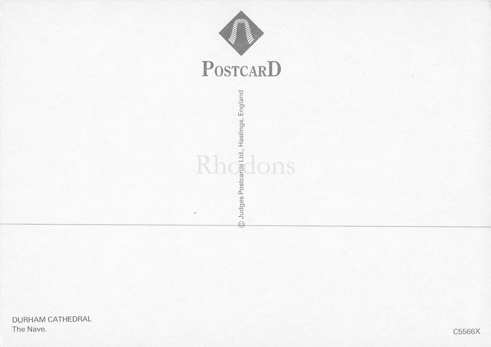 Durham Postcard-Durham Cathedral, The Nave-Judges Colour Photo PC