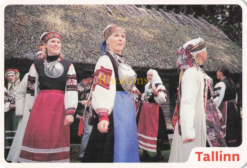 Estonia Postcard-Tallinn-The Open Air Museum-Colour Photo PC