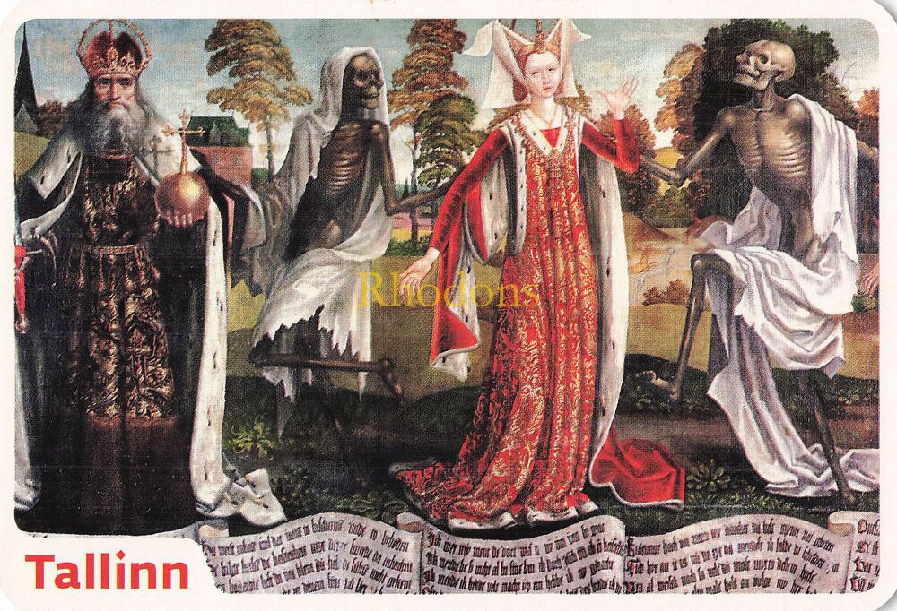 Estonia Postcard-Tallinn-Niguliste Museum-Colour Photo PC