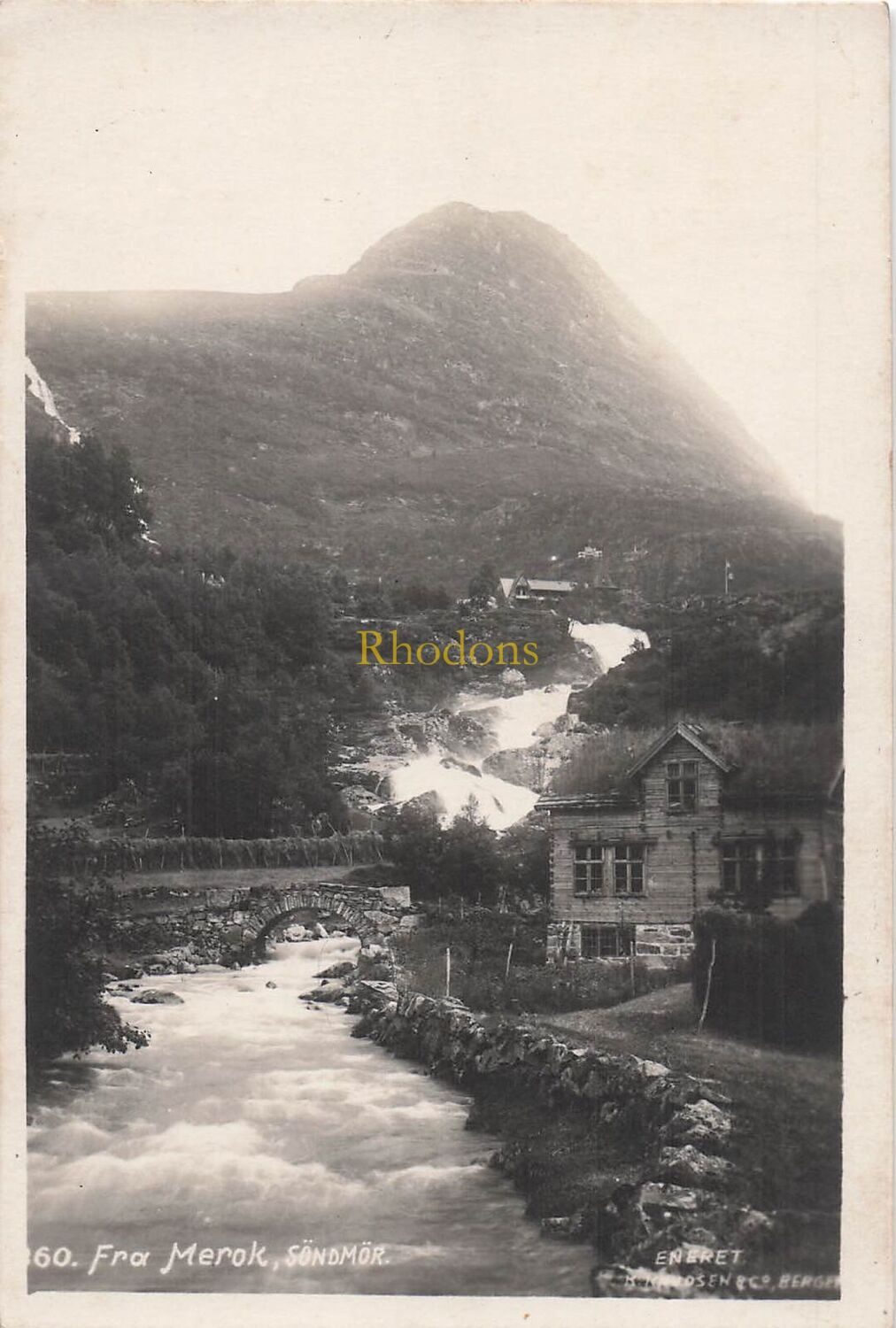 Fra Merok, Sondmor, Norge, Norway-Circa 1930s Real Photo Postcard