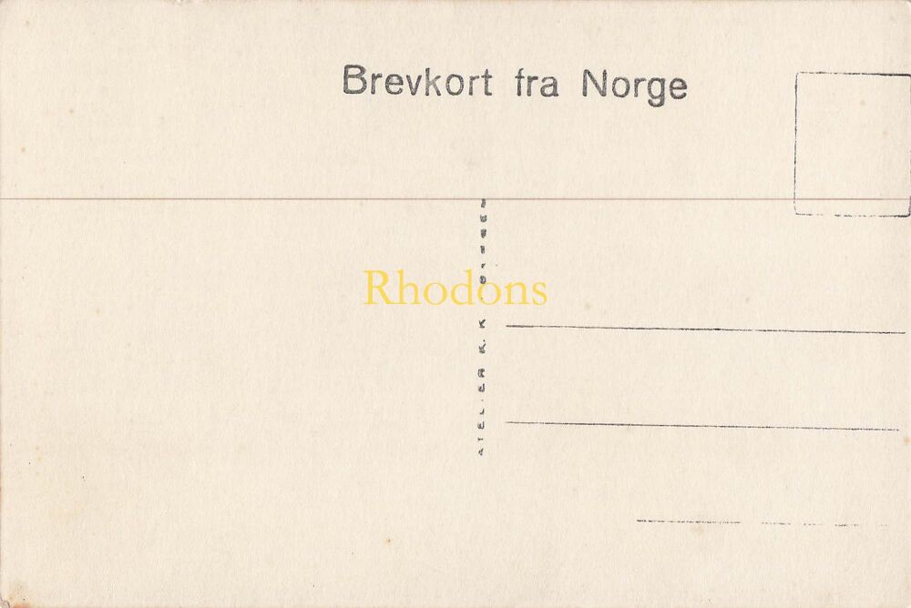 Norway Postcard-Fra Merok, Sondmor, Norge-Circa 1930s Real Photo PC
