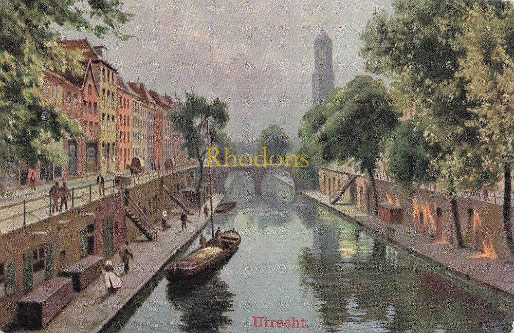 Holland Postcard-Utrecht, The Netherlands-Vintage S Hildesheimer & Co Series No 5332 PC