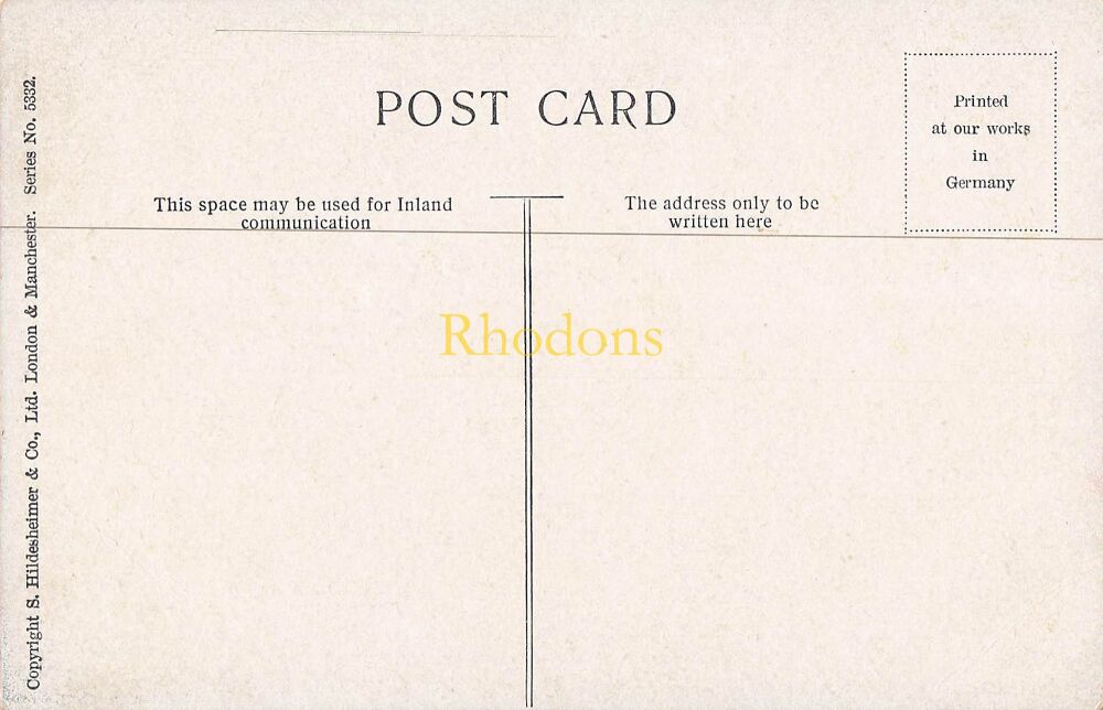 Holland Postcard-Utrecht, The Netherlands-Vintage S Hildesheimer & Co Series No 5332 PC